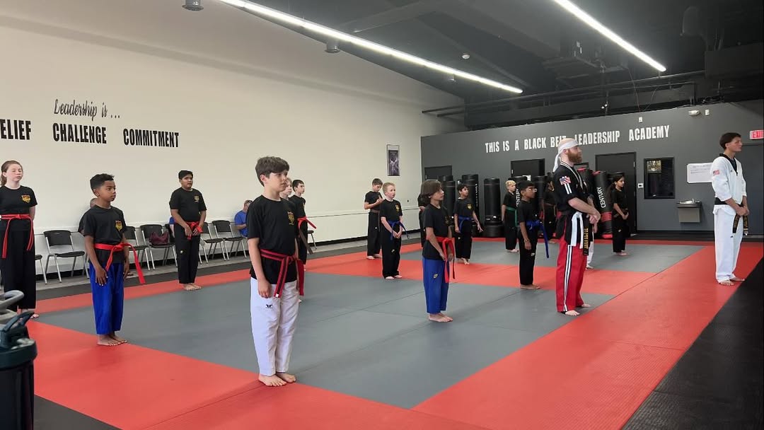 Discipline in Motion: Future Black Belts in Training