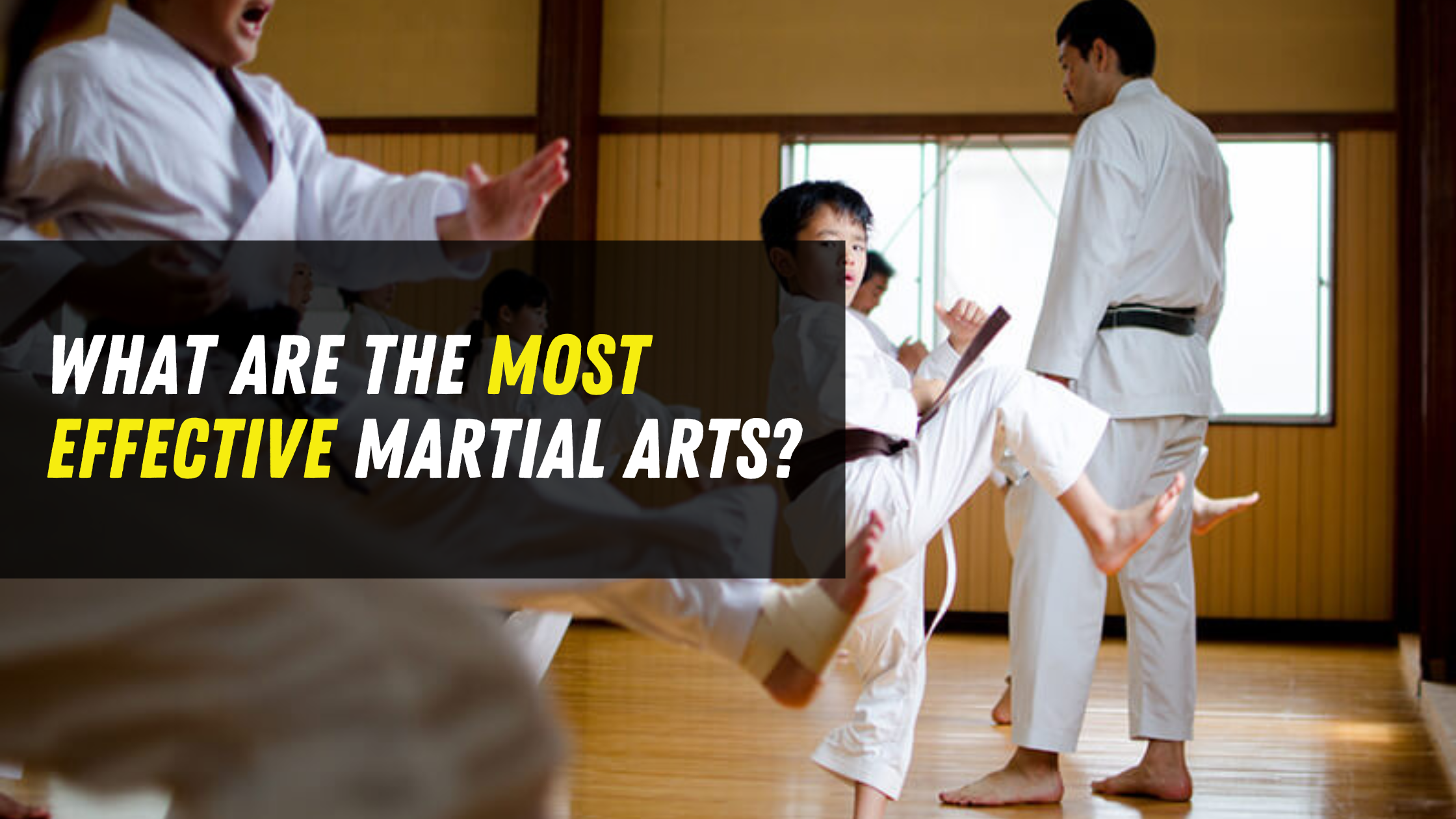 What Are the Most Effective Martial Arts?